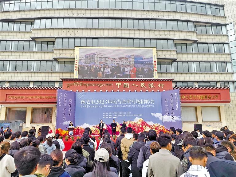 民营企业专场招聘会举行 线上线下联动 搭建就业平台