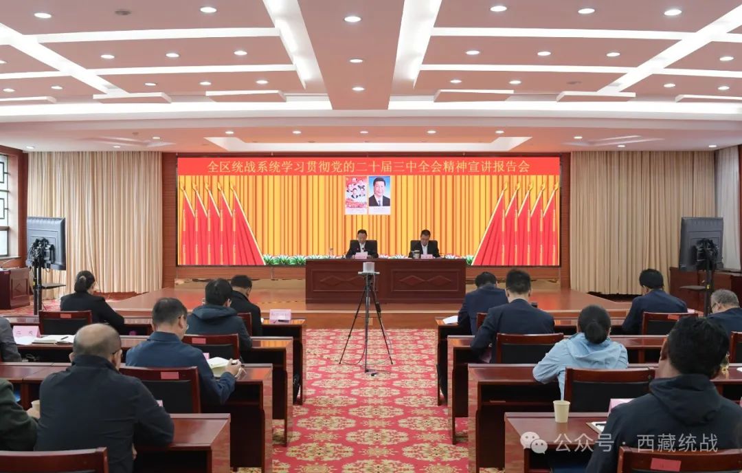 斯朗尼玛：深入学习贯彻党的二十届三中全会精神 为建设社会主义现代化新西藏凝心聚力