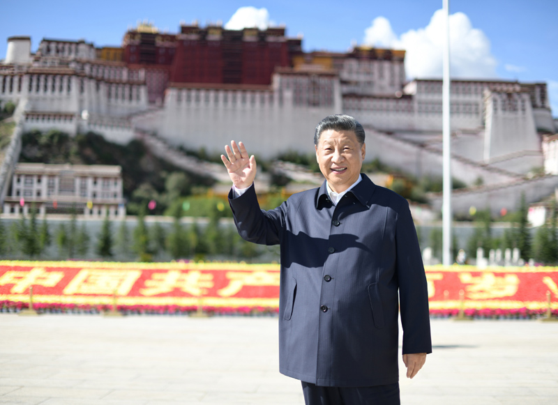 习近平在西藏考察时强调 全面贯彻新时代党的治藏方略 谱写雪域高原长治久安和高质量发展新篇章